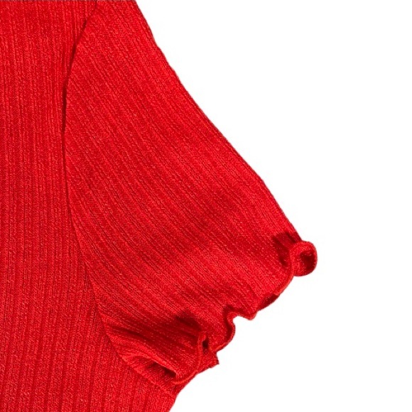SHEIN Women’s Blouse Red Size Extra Large NWOT - Picture 4 of 10